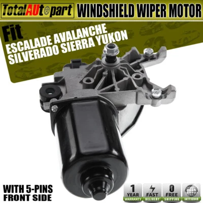 Motor limpiaparabrisas delantero para Chevy Silverado Avalanche Suburban GMC Sierra Foto 1 de 4