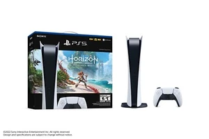 PS5 Console Horizon Forbidden West Bundle White digital version - Picture 1 of 1