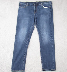 Lucky Brand Men's 42x34 (44x33) 410 Athletic Fit Jeans Blue Denim Medium Wash - Picture 1 of 16