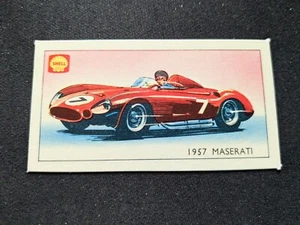 1970 Shell Racing Cars of the World Card # 32 1957 Maserati (EX) - Picture 1 of 3