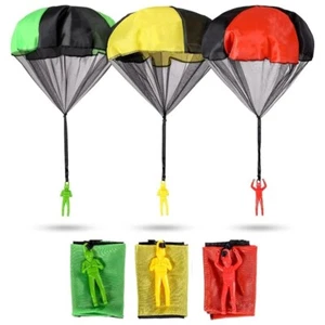 Paquete de 3 juguetes paracaídas - Juego de regalo divertido para volar al aire libre para niños y niñas 3+ - Imagen 1 de 7