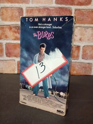 The Burbs (VHS, 1989) Original First VHS Release, Tom Hanks, Carrie Fisher - Image 1 of 4