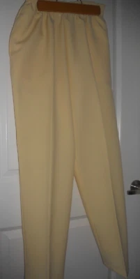 PANTALONES BONSWORTH MUJER TALLA MEDIANA HECHOS EN EE. UU. POLI CRUDO Foto 1 de 2