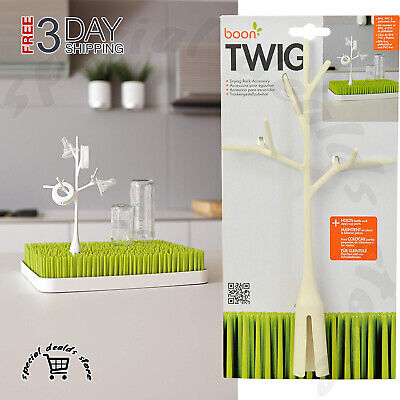 Drying Rack Accessory Twig Grass Lawn White Baby Bottle Sippy Cup Small Parts • 9.99$