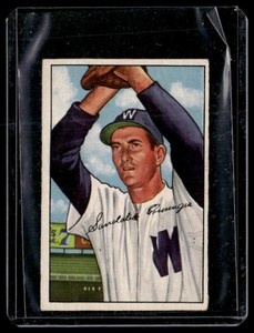 1952 Bowman #143 Sandy Consuegra VG-EX