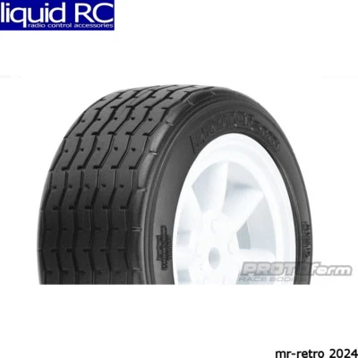 Pro-Line PRM1014017 VTA Front Tire 26mm Mounted White Wheel - Image 1 of 2