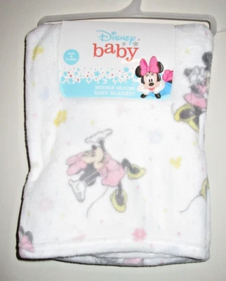 DISNEY BABY - MANTA BEBÉ SUPER FELPA - 30" X 40" - MINNIE MOUSE Foto 1 de 2