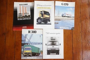 Catálogo de ventas de camiones Renault folleto publicitario x5 G170 R310 - Imagen 1 de 5