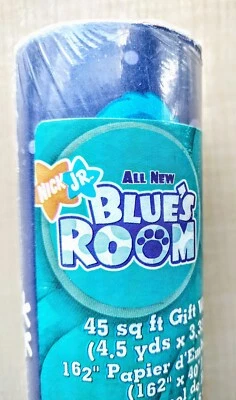 Papel de envolver regalo copo de nieve de vacaciones Nickelodeon Blues Room nuevo Foto 1 de 4