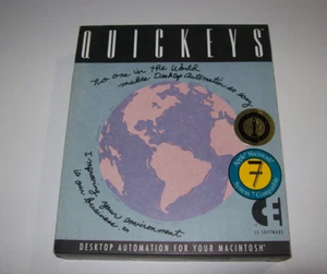 QuicKeys Desktop Automation for Macintosh, Vintage Software - Picture 1 of 13