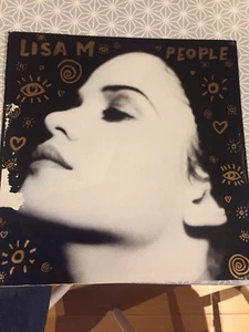 Lisa M - People 12" Vinyl Single Label: Polydor – Cat No: 879 963-1 - Picture 1 of 11