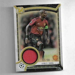 2018-19 Topps Champions League Museum Jersey Card : Ashley Young #17/50 - Picture 1 of 3