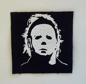 Halloween Michael Myers Cloth Patch 4" X 4" Horror Movie (CP290) - Picture 1 of 1