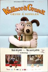 Affiche cinéma WALLACE ET GROMIT - COEURS A MODELER 40x60cm Poster / Nick Park - Picture 1 of 1