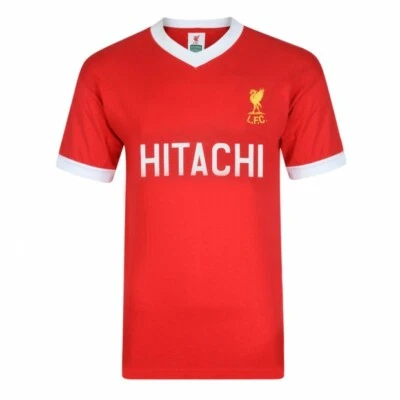 Liverpool FC Retro 1978 Hitachi  Away Red Jersey Sizes Available  Sm-XXL - Image 1 of 3