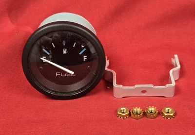 Mercury Analog Gauge Set - Black - Fuel Gauge 895291A01 - Image 1 of 4