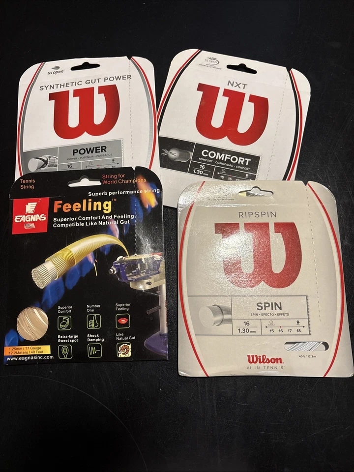 4 juegos de cuerdas de tenis Wilson  Foto 1 de 1