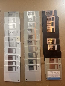 30x MF2HD Disketten  Fuji / Verbatim / TDK – getestet & neu formatiert – 3,5" HD - Bild 1 von 10