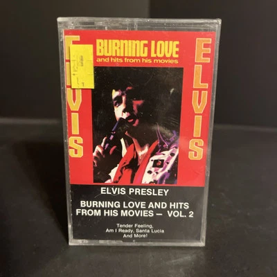 Elvis Presley Burning Love and Hits From His Movies-Vol. 2 1985 Cassette Tape - Image 1 of 4