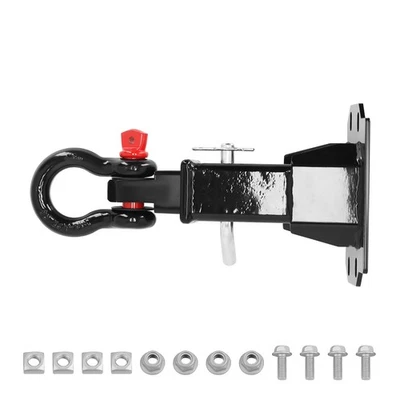 Receptor de engate manilha 2" + suporte de engate frontal para Bobcat tamanho completo UTV 2015-UP - Imagem 1 de 4