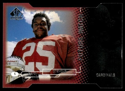 1998 SP Authentic Future Watch Die Cut Rookie Corey Chavous 095/500 #2 - Image 1 of 2