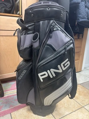 Bolso Ping Tour Staff Negro Gris 14 Vías Divisor Top Carro 9+ Bolsillos Foto 1 de 4