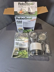 Sellador al vacío recargable para tarros de masón RoboSeal para tarros de masón anchos y regulares - Imagen 1 de 12
