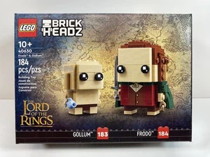 Lego BrickHeadz: Lord of the Rings: Frodo & Gollum, 40630 NEW, SEALED - Picture 1 of 6