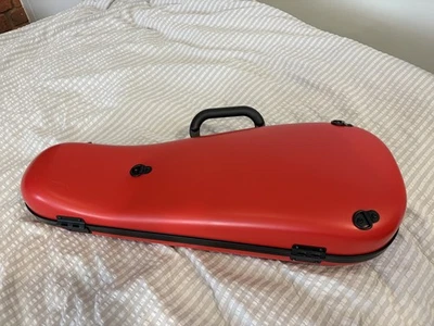 Bam Cabin Violin Case - Red (shoulder straps and bow tube not included)  - Image 1 of 3