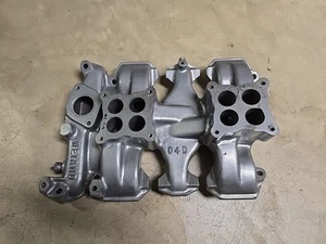 Weiand 04D Dual Quad Manifold 1953-1963 Oldsmobile 303 324 - Bild 1 von 15
