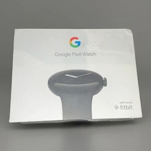 Google Pixel Watch 41mm matowa czarna obudowa ze stali nierdzewnej z obsydianem aktywnym - Zdjęcie 1 z 4
