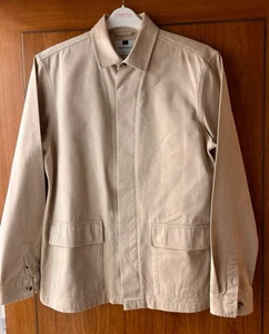 Top man Men’s Over Shirt In Beige Size Medium - Picture 1 of 4