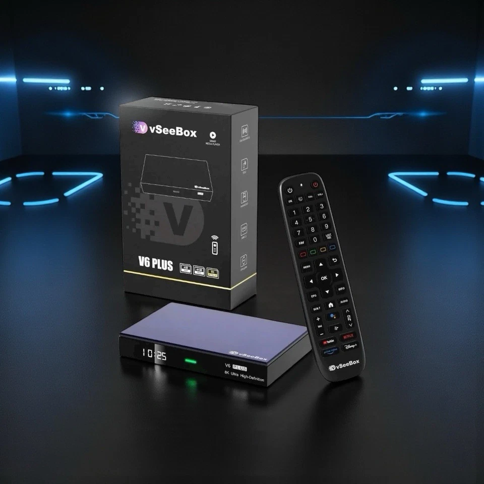 🔥🎄2025 vSeebox V6 PLUS🔥🎄 Free Shipping - Image 1 of 1