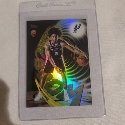 2025 2026 Topps Basketball Dylan Harper Sonic Boom SSP - Image 1 of 4