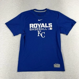 Kansas City Royals Nike Men’s Small DRI-FIT Baseball MLB Spell Out T-Shirts - Picture 1 of 8