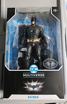 Mcfarlane DC Multiverse the Dark Knight BATMAN Hong Kong Sky Dive platino  Foto 1 de 2