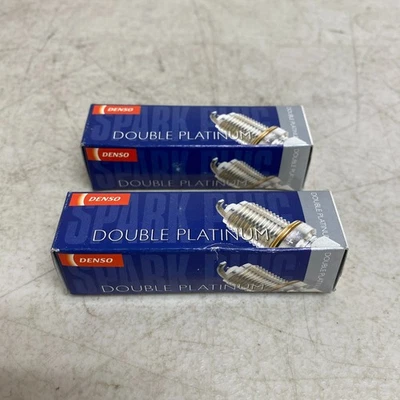 2-Pack DENSO PK22PR11 Double Platinum Spark Plug Resistor 0.043" 5/8" Hex - Image 1 of 4