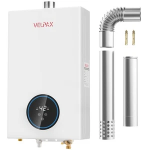 Calentador de agua instantáneo interior sin tanque de gas natural 4,74 gpm 18 L - Imagen 1 de 7