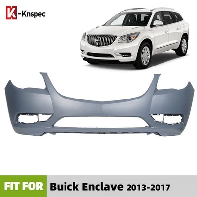 Front Bumper Cover For 2013-2017 Buick Enclave without Washer Holes Primed Foto 1 de 4