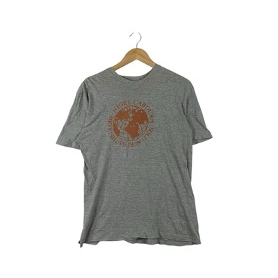Camiseta Top NIGEL CABOURN INGLATERRA Diseñador El Globo Logo Hecha en Japón Foto 1 de 4