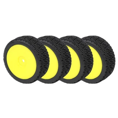 4Pcs 1/10 RC Flachreifen Ersatz-Zubehör Für HSP/HPI High Speed RC Car - Bild 1 von 4