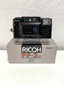 Ricoh FF-3AF Super / Analoge 35mm Kompakt Kamera / OVP / Lesen / Geprüft ✅ - Bild 1 von 10
