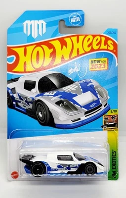 Coche de juguete exótico Hot Wheels Mad Mike Drift Attack blanco 2023 HW nuevo  Foto 1 de 4