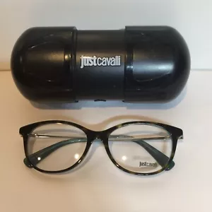 Nuevas gafas de plástico Just Cavalli JC0755 056 La Habana turquesa cateye 54 mm - Imagen 1 de 8