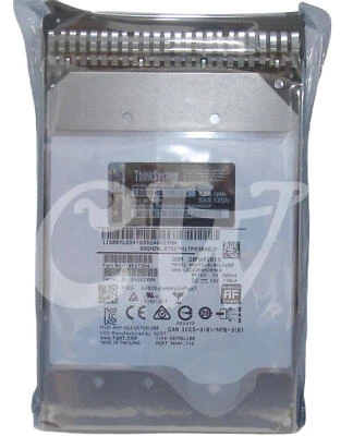 00YK035 7XB7A00046 IBM THINKSYSTEM 10TB 7.2K 12G 512E 3.5in SAS Hard Drive - Image 1 of 2