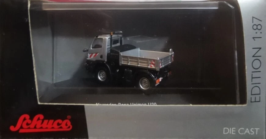 SCHUCO 254897 Camion 2 assi Mercedes Benz Unimog U20 - scala H0 - Immagine 1 di 4