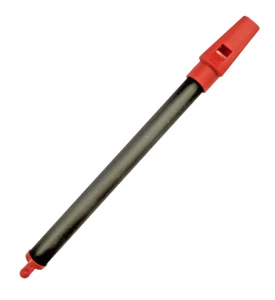 Flauto a Coulisse Fischietto Leggero Atossico in Plastica Slide Whistle Rosso - Picture 1 of 8