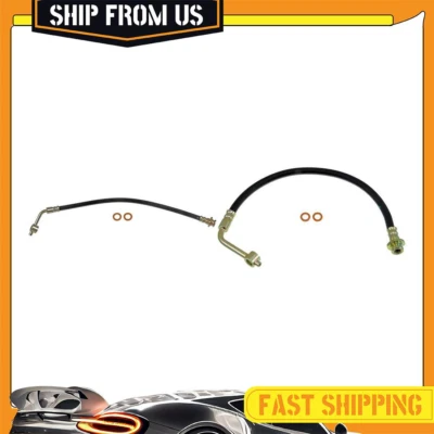 Juego de 2 mangueras de freno delanteras Dorman para Nissan Frontier 1998-2004 Foto 1 de 4
