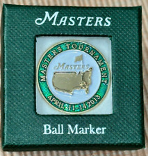 2013 Masters Golf Ball Mark Marker from Augusta National Adam Scott Winner