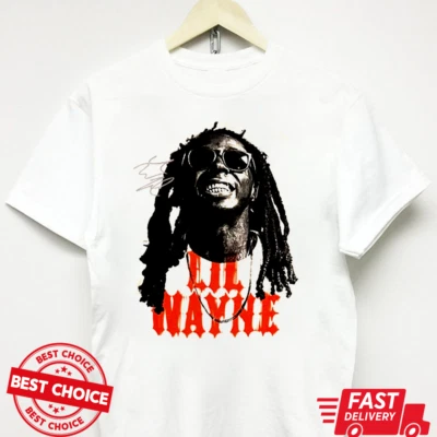 Lil Wayne Signature Men Black T-shirt S-3XL Q3467 - Image 1 of 2